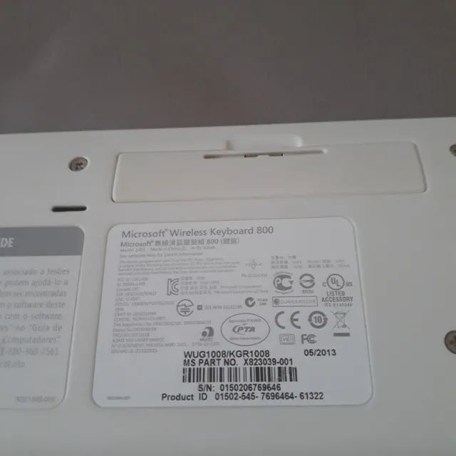  Teclado Microsoft Wirelless  Keybord 800 - Foto 2