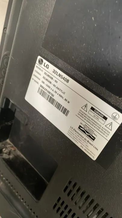 TV LG 32" com controle - Foto 3