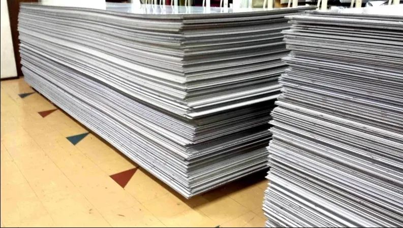 Chapa de ACM 500x122cm - Diversas cores