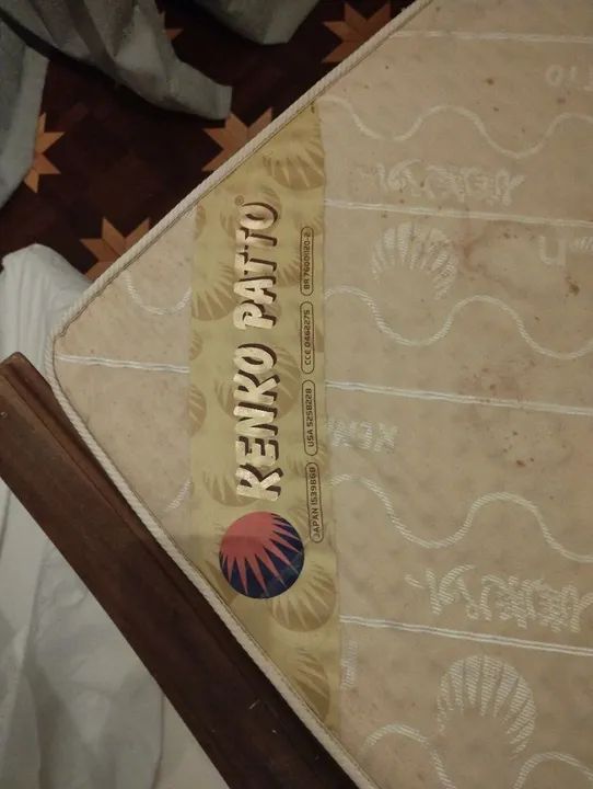 Colchão magnético Kenro Patto + pillow top- Semi-novo