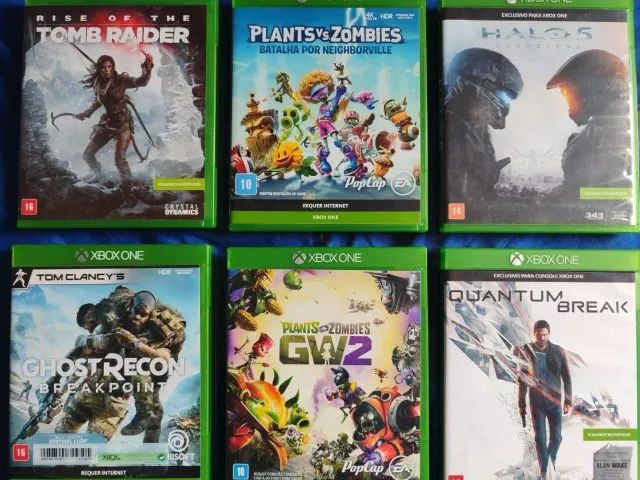Jogos de Xbox One Fat  S  X Series (Ac. Cartão)