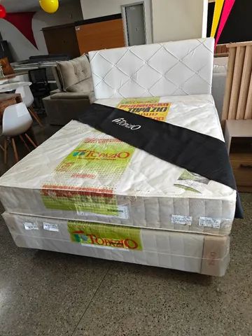 Cama de casal box SUPER OFERTA MOLAS ENSACADAS 