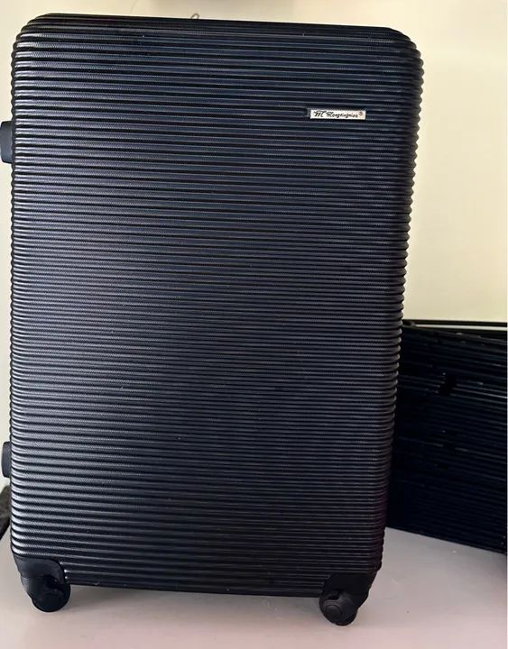 DESAPEGO MALA GRANDE PRETA  RODINHAS 360 GRAUS