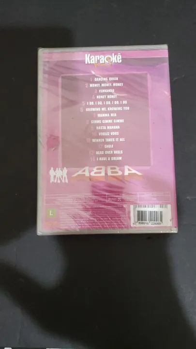 DVD Karaokê(2) Abba e Roberto Carlos  lacrados - Foto 4