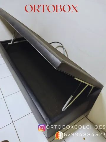 Cama box Baú Solteirão-pague na entrega