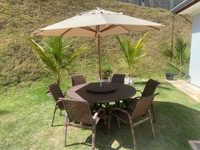 Conjunto  mesa e cadeiras externo  - Foto 4
