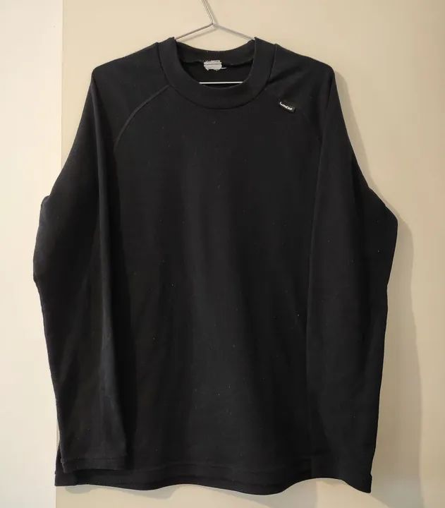 Blusa de frio masculino camiseta manga longa  - Foto 2