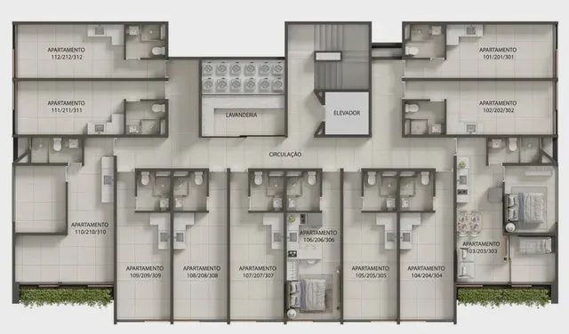 Apartamento para venda tem 22 metros quadrados com 1 quarto em TAMANDARE I - Tamandaré - P - Foto 7