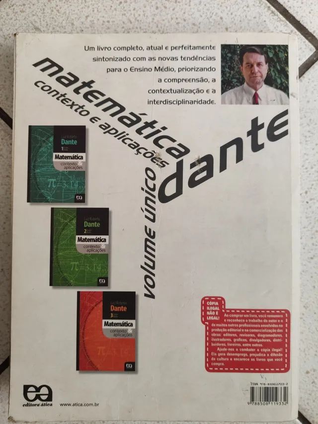 Livro Matemática Dante - Volume único - Foto 2