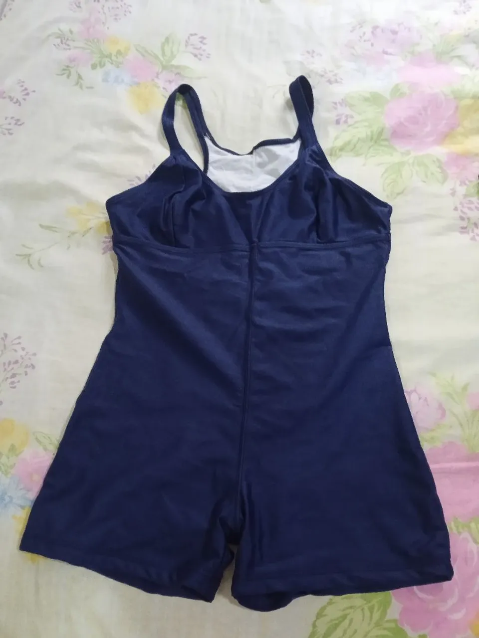 Maiô de Natação Feminino Azul - M