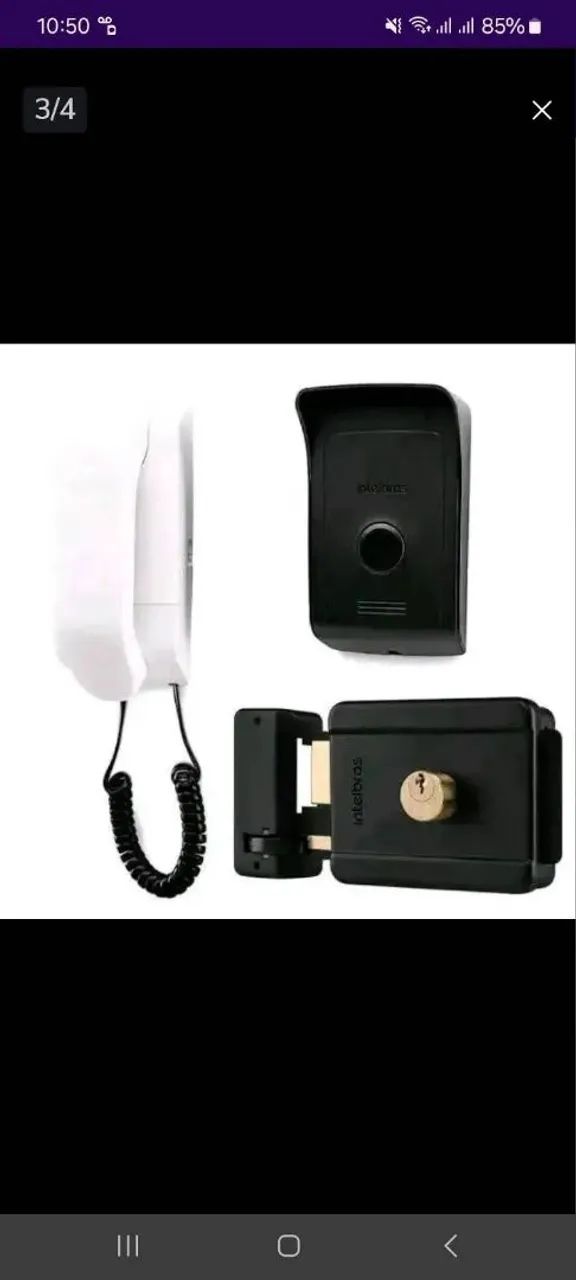 Instalação e Manutenção de Interfone Intelbras com câmera, monitor e fechadura eletrônica - Foto 2