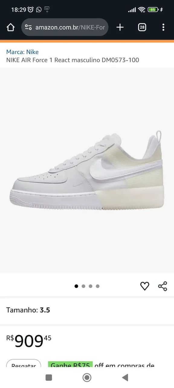 Tênis Nike Air force  - Foto 2
