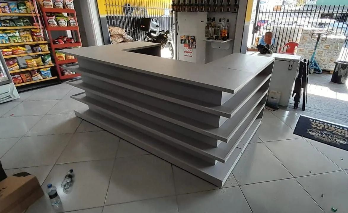 Balcão caixa expositor 