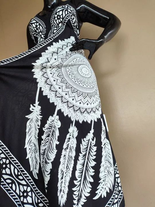 Vestido indiano lenço  - Foto 2