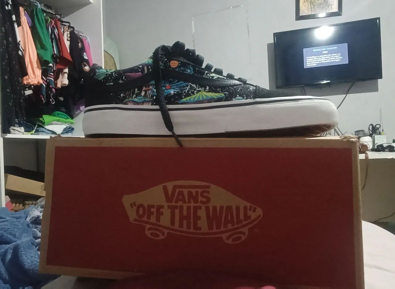 Tênis Vans Old Skool Estampado Espacial - Foto 5