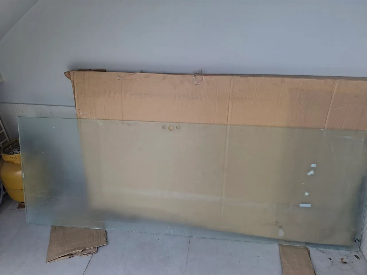 Selling frosted glass door, 70 cm wide