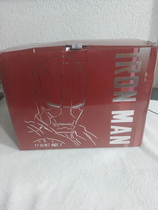 Capacete Iron Man Mark V 1:1