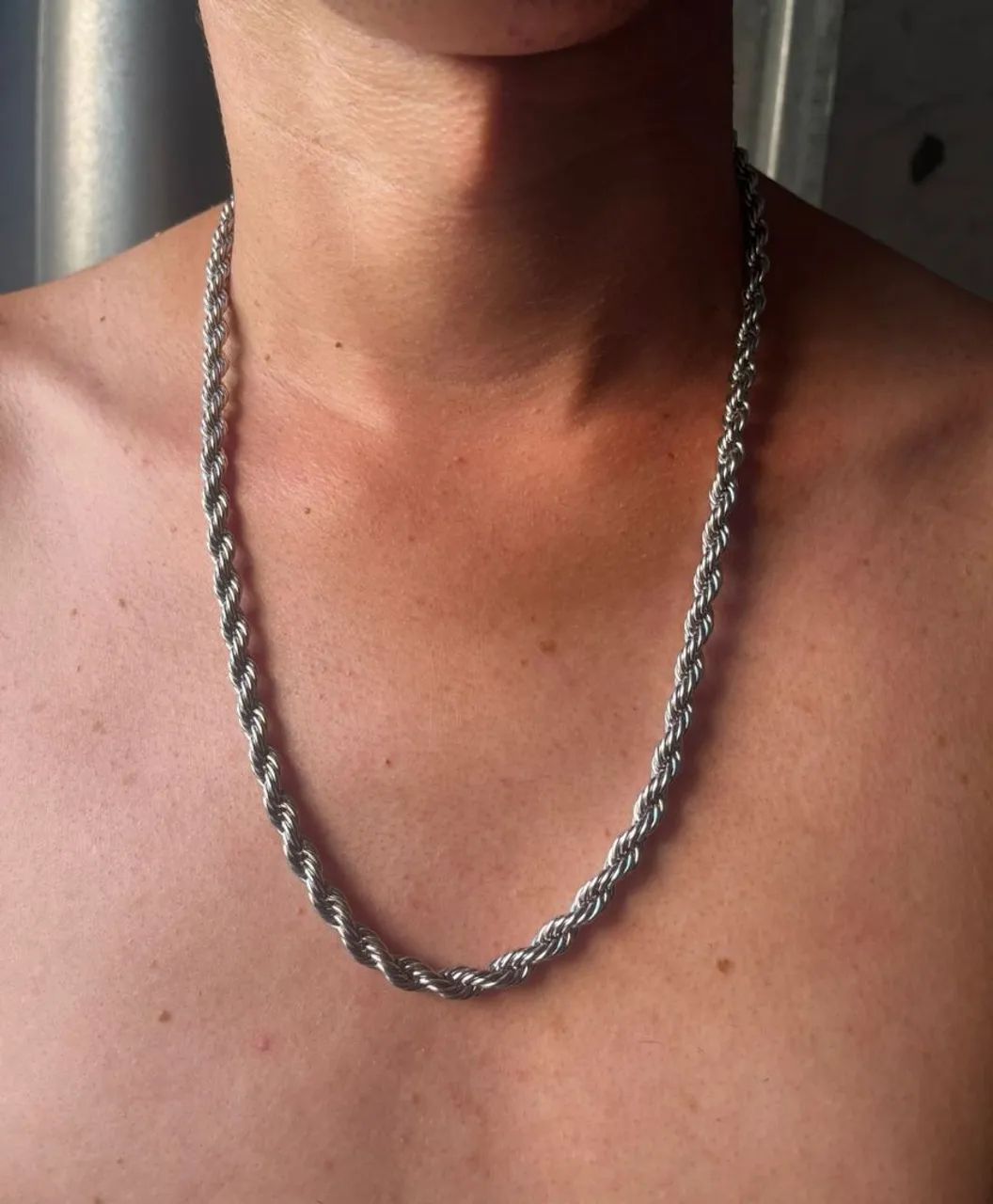 Corrente Masculina Aço Inoxidável 