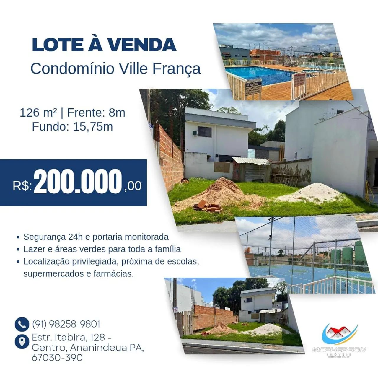 LOTE À VENDA
