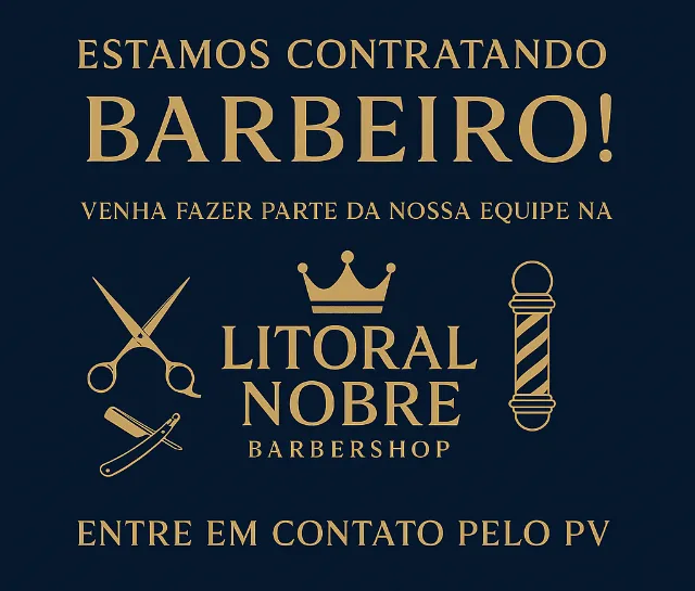 Vaga de emprego Barbeiro Bairro Aparecida 