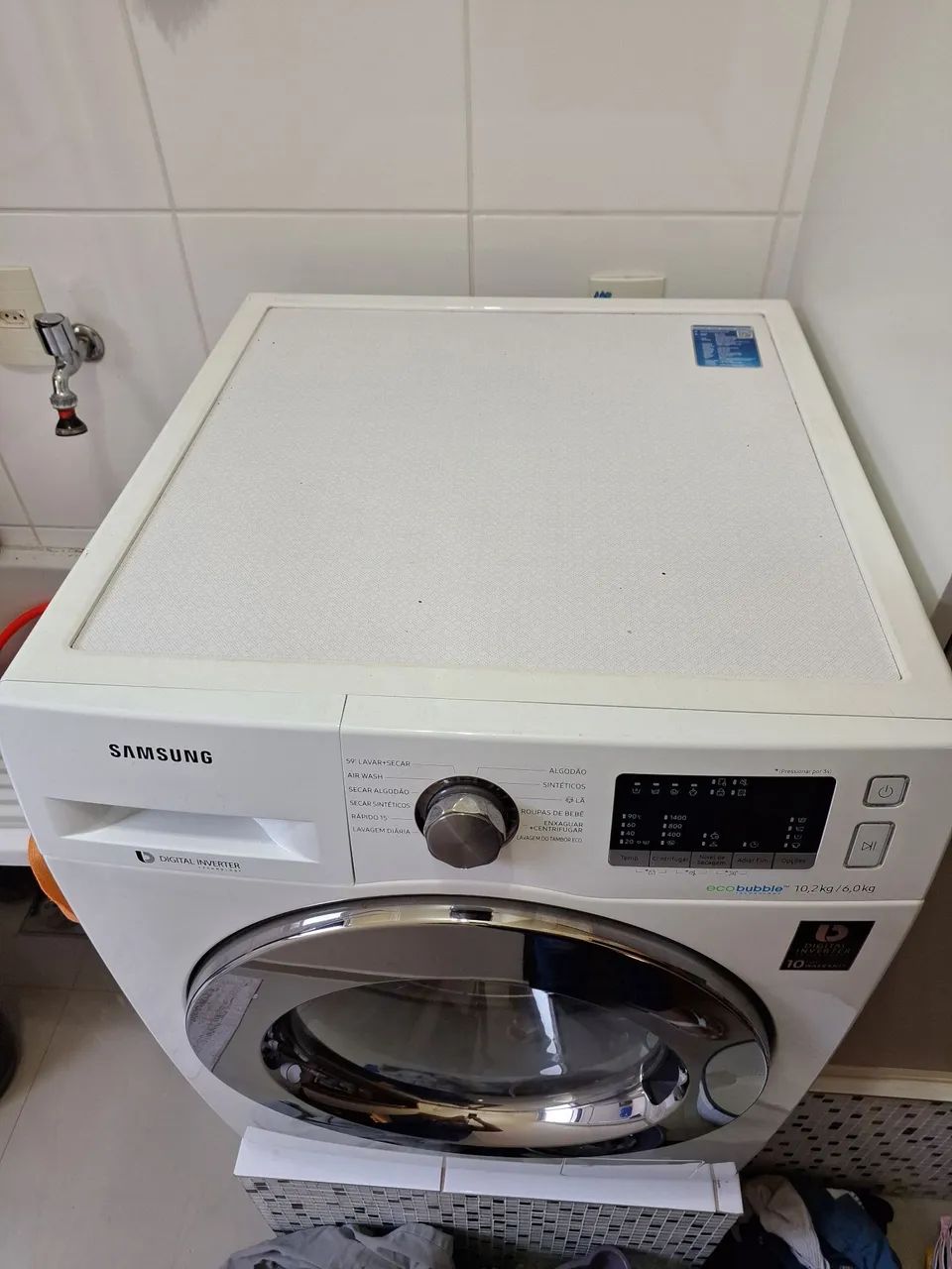 Lava e Seca Samsung Eco Bubble 10kg 220v - Foto 2