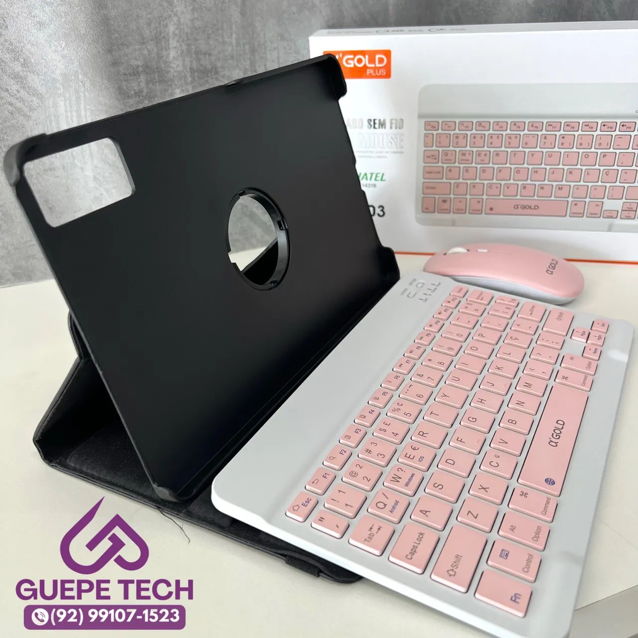 Capa Com Teclado -  Tablet Redmi 10.6