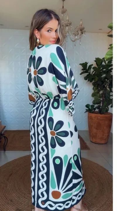 Vestido Floral - farm M - Foto 2