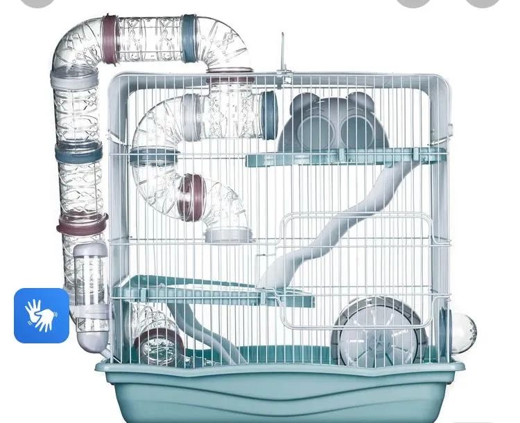 Gaiola e transportadora pra hamster  - Foto 2