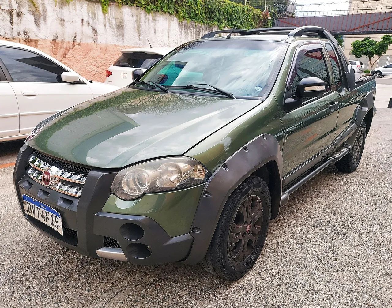 Fiat Strada Adventure Locker 1.8 Flex cabine estendida IPVA 2024 pago - Foto 2