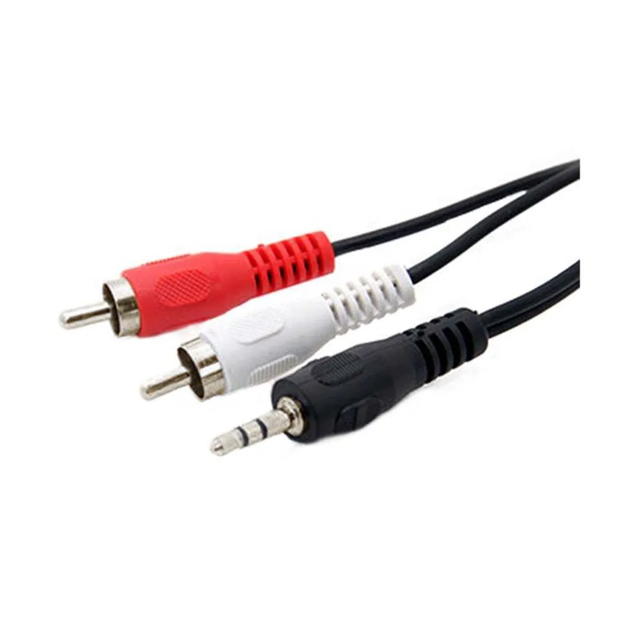 Cabo RCA Macho para P2 - Áudio Stereo