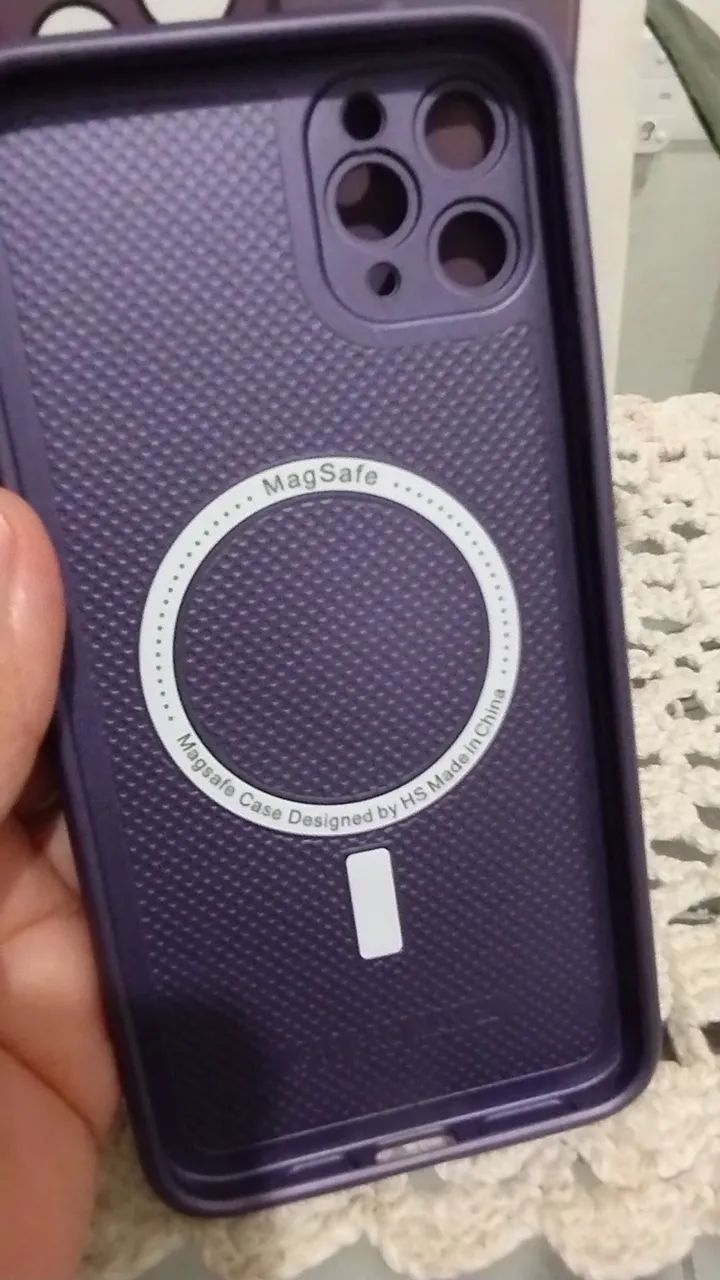 Capa Magnética MagSafe para iPhone 11 Pro Max - Nova - Foto 3