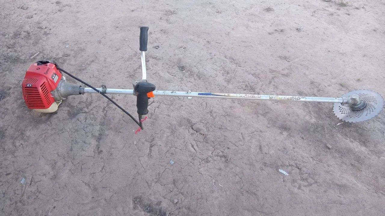 Roçadeira a gasolina em ótimo estado - Foto 3