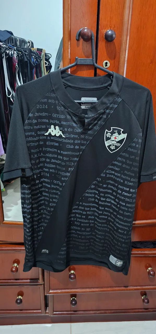 CAMISA VASCO DA GAMA KAPPA 