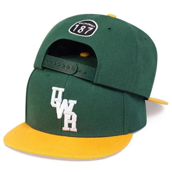 Boné UWR California Snapback (NOVO!), boné aba reta, boné usa, skate
