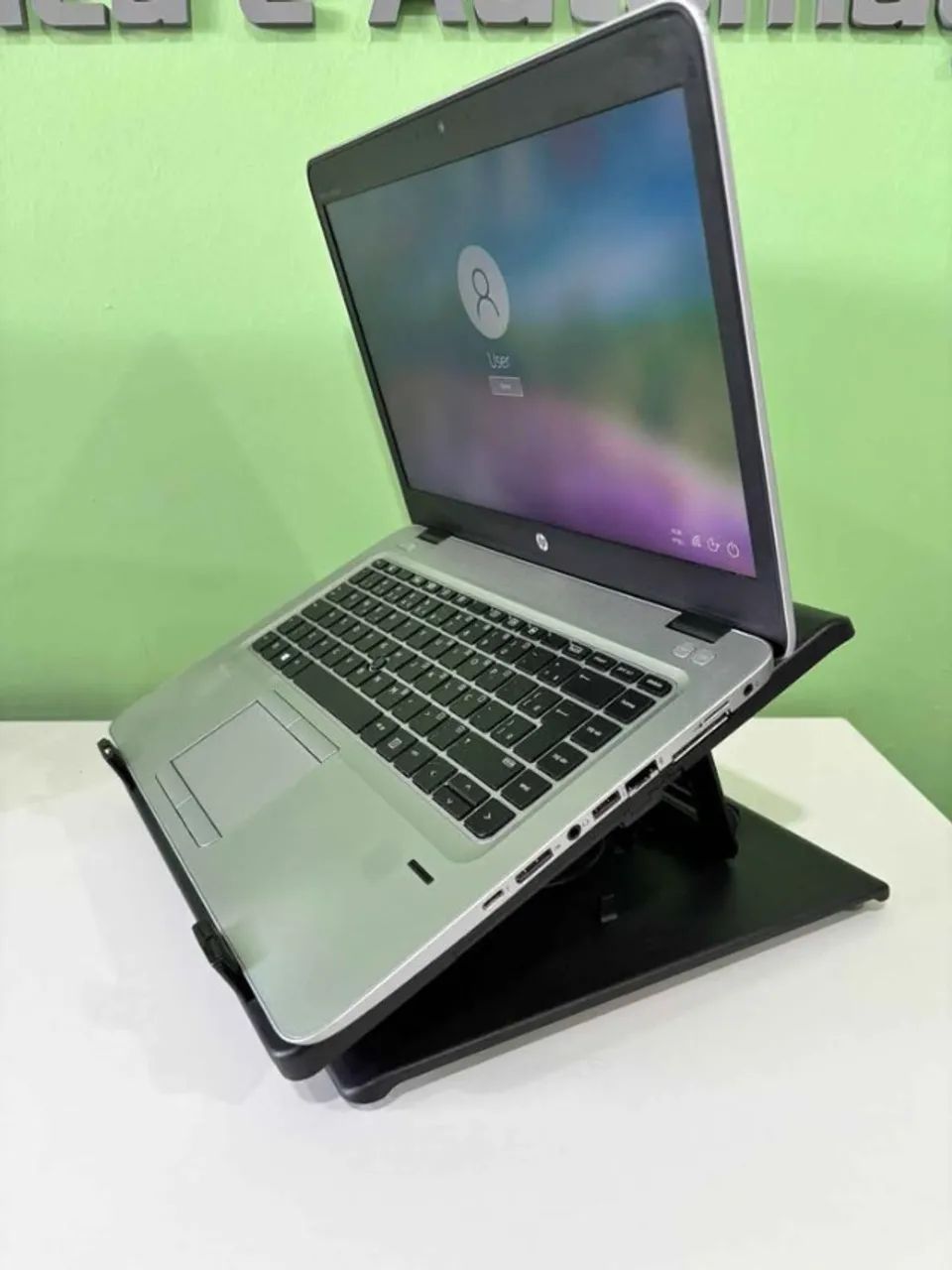 Notebook HP Elitebook Intel I7-6600U 2.80 Ghz vpro Ram 16GB SSD 256GB Tela 14' W10 Pro - Foto 2