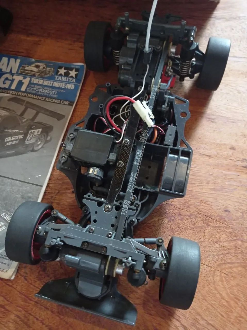 RC Tamiya Nissan R390 GT1 - TA03R  - Foto 5