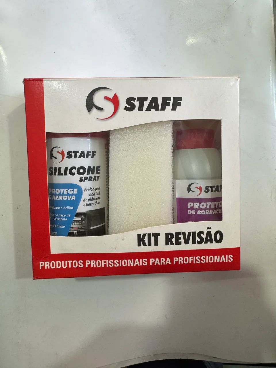 Kit revisão Staff - Silicone e Protetor de borracha  - Foto 2
