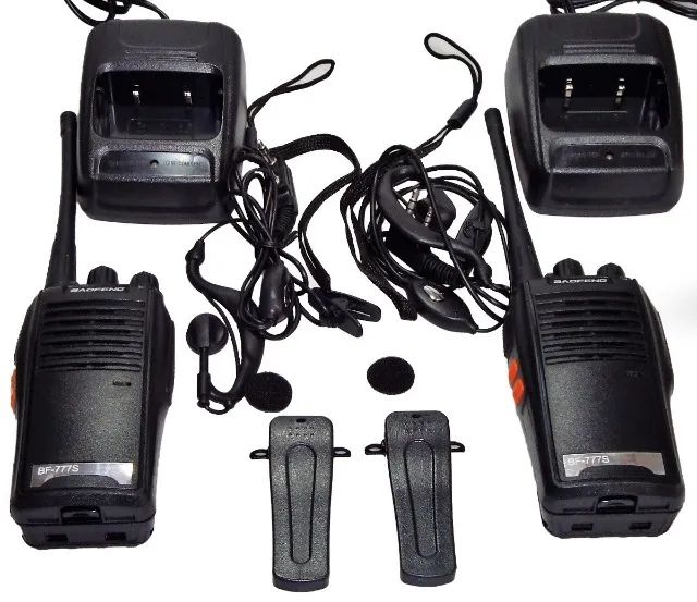 Radio Comunicador 777s Profissional Uhf Vhf 16 Canais Bivolt - Foto 6