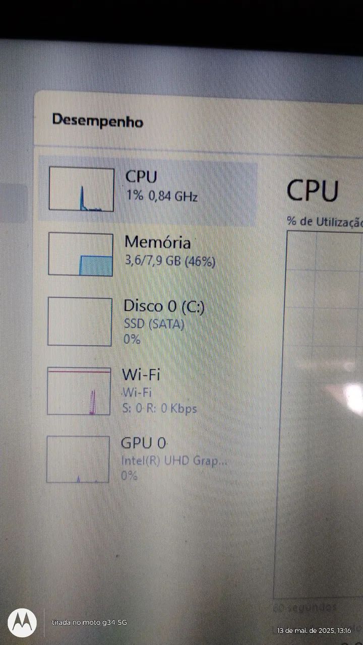 Notebook Intel Core i5 10210U 8GB RAM 112GB SSD - Foto 4