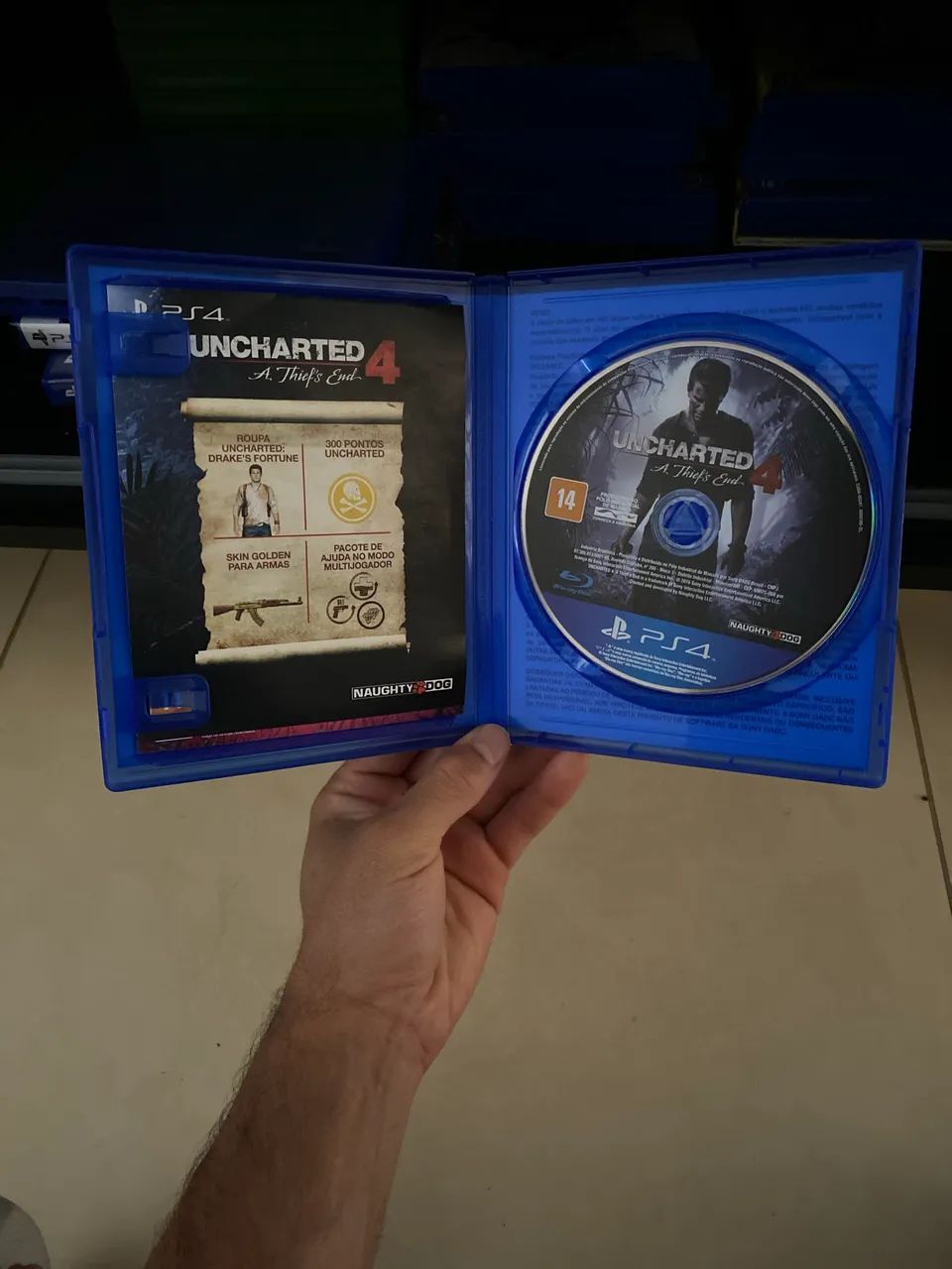 UNCHARTED 4 ps4 ps5 jogo - Foto 3