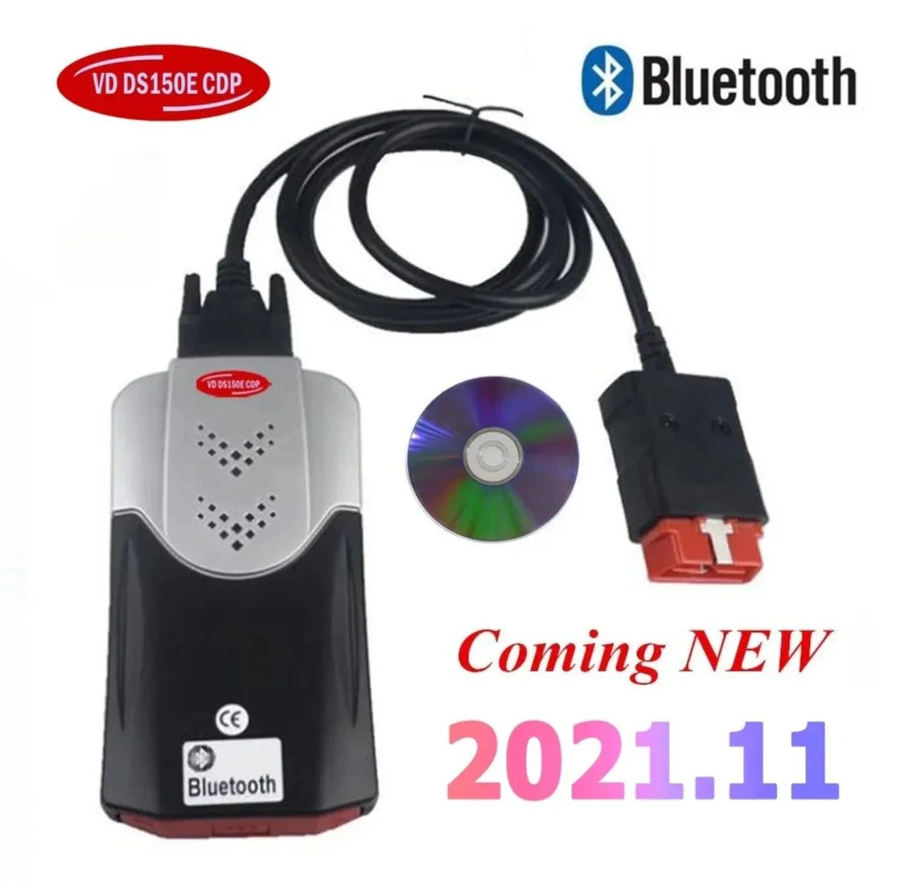 Scanner Delphi 2021 bluetooth OBD2 VCI TNESF ORPDC DS150E CDP - Foto 2