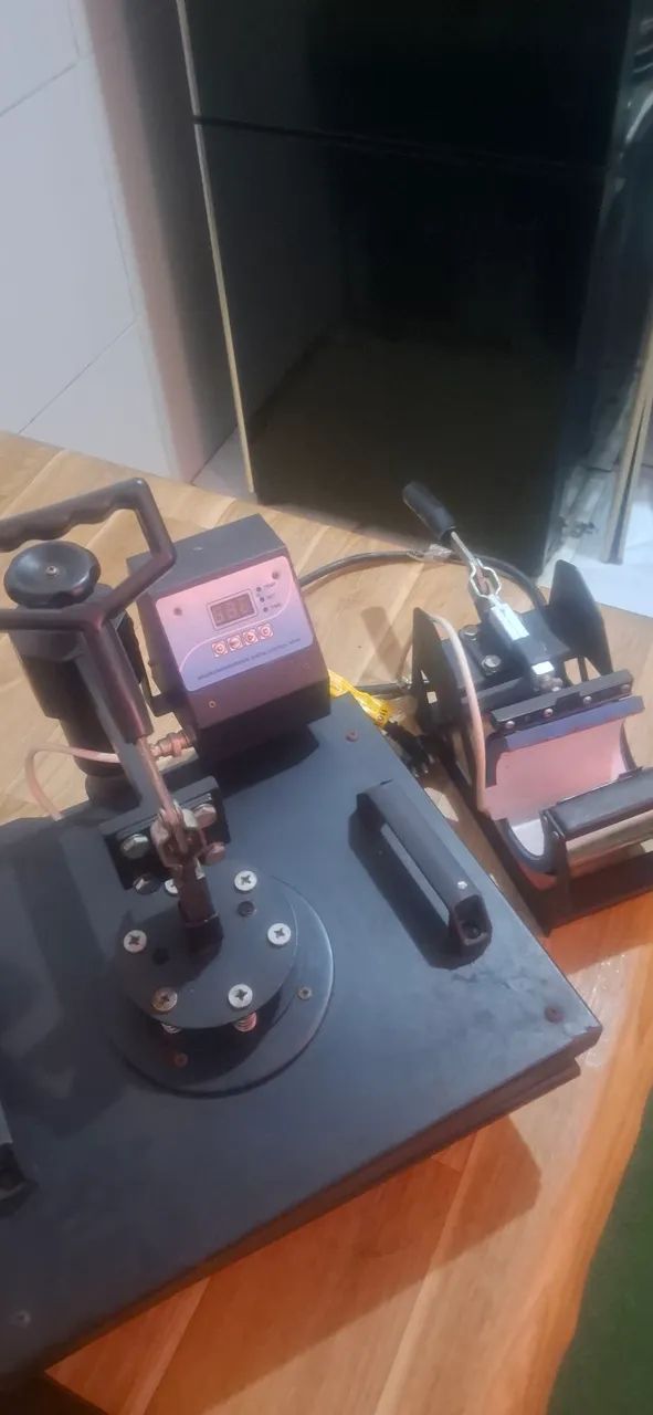 PRENSA DE SUBLIMAÇÃO +PRENSA DE CANECA  - Foto 2