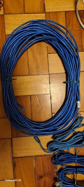Cabos de rede RJ45 - Diversos tamanhos - Foto 2