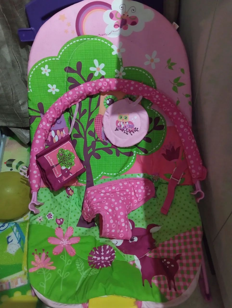 Cadeira vibra e toca bebê  - Foto 2