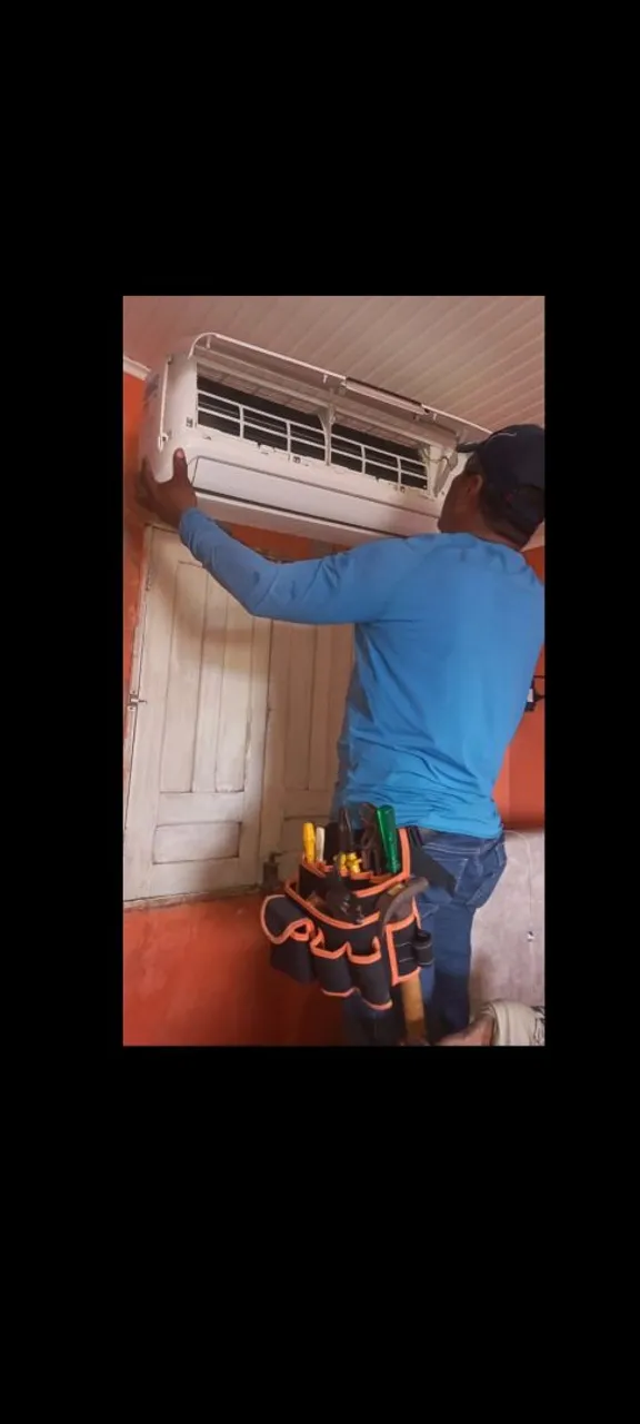 Instalação de ar-condicionado