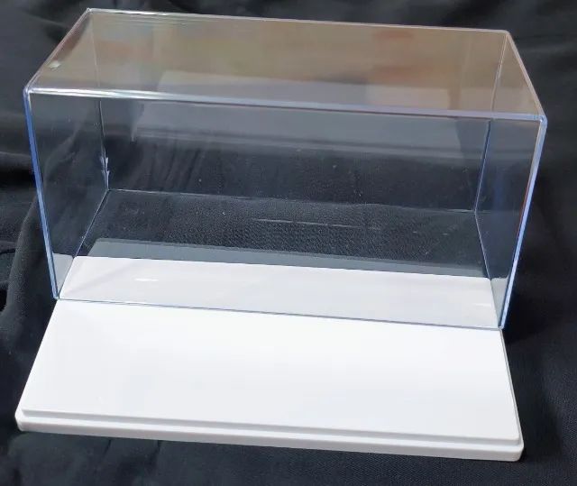 Caixas de Acrílico para Miniaturas 1/43 - Com Base Preta e Branca - Foto 3
