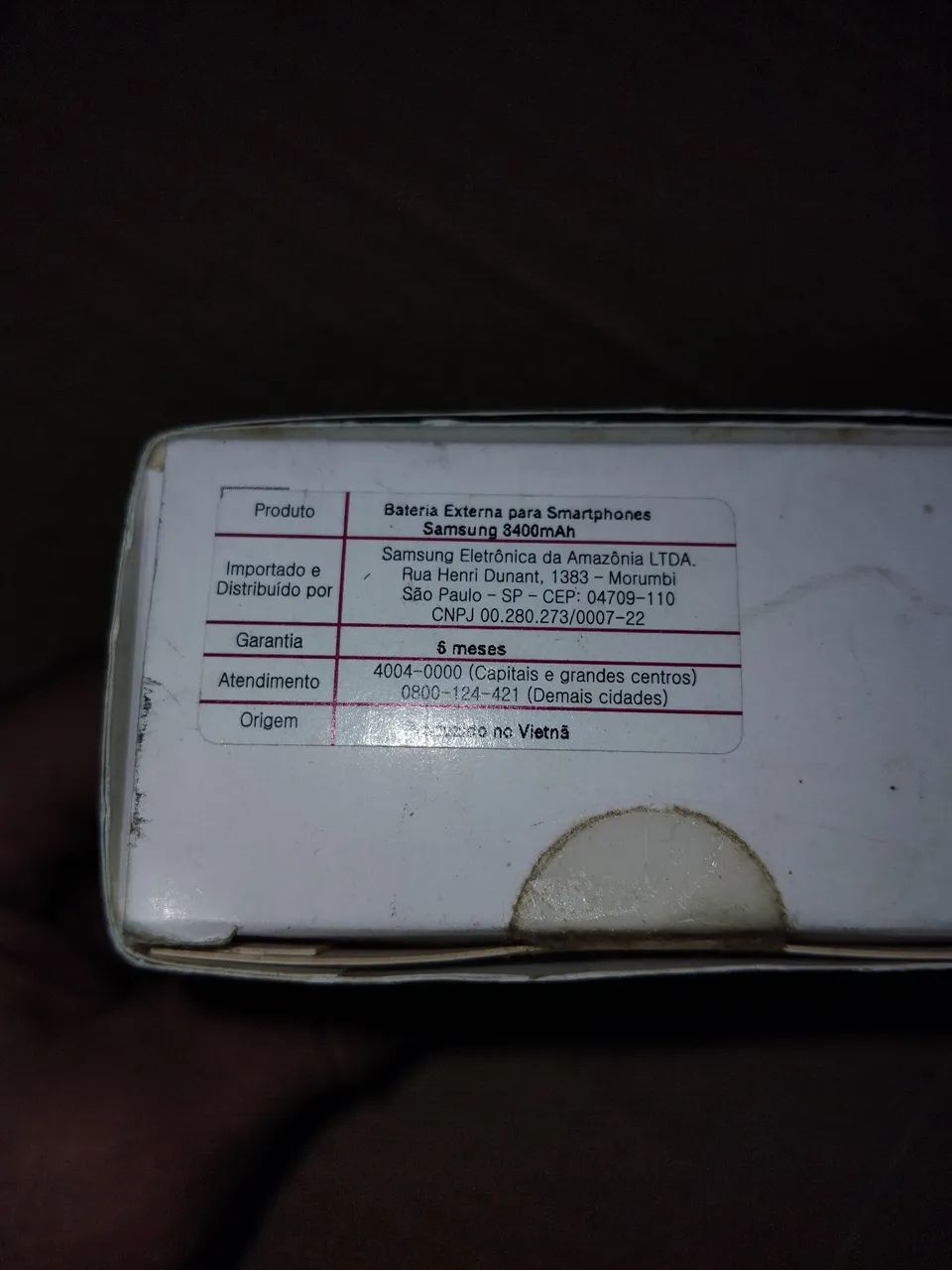 Nova Bateria externa Samsung original 8400mah usb - Foto 2