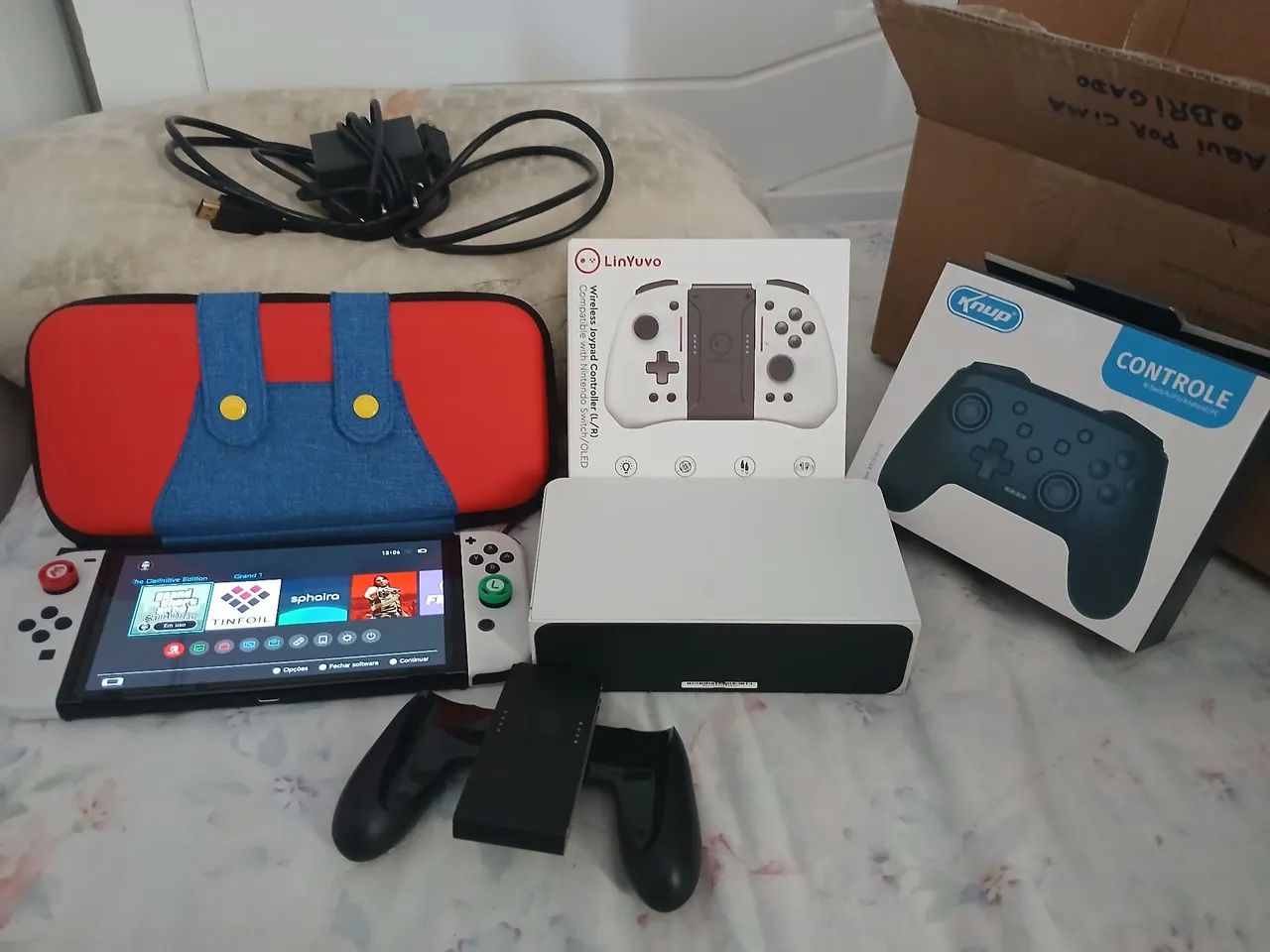 Nintendo Switch Oled + Nintendo 3DS XL - Consoles de Vídeo Game