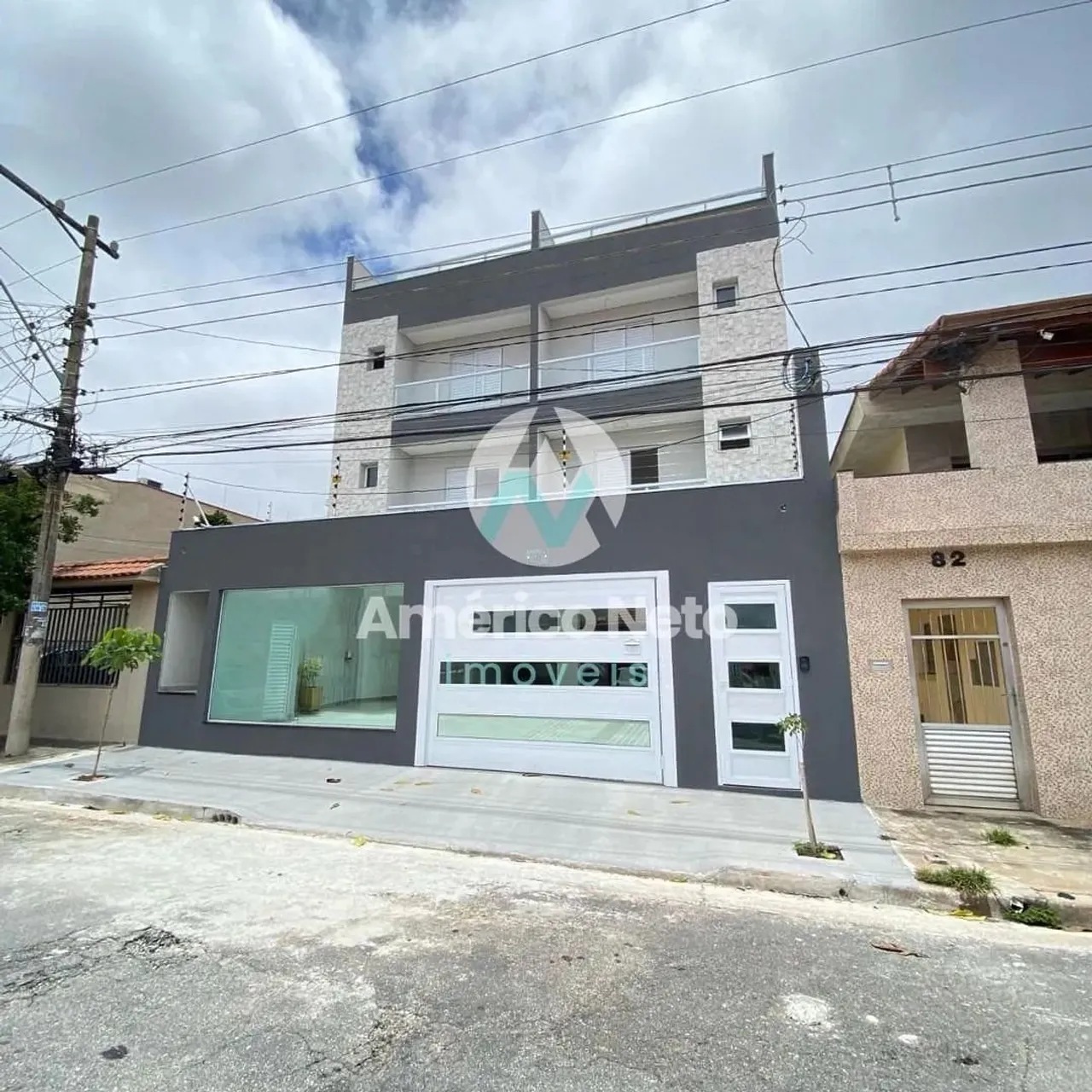 Apartamento Duplex com 2 dormitórios à venda, 100 m² por R$ 465.000,00 - Utinga - Santo An
