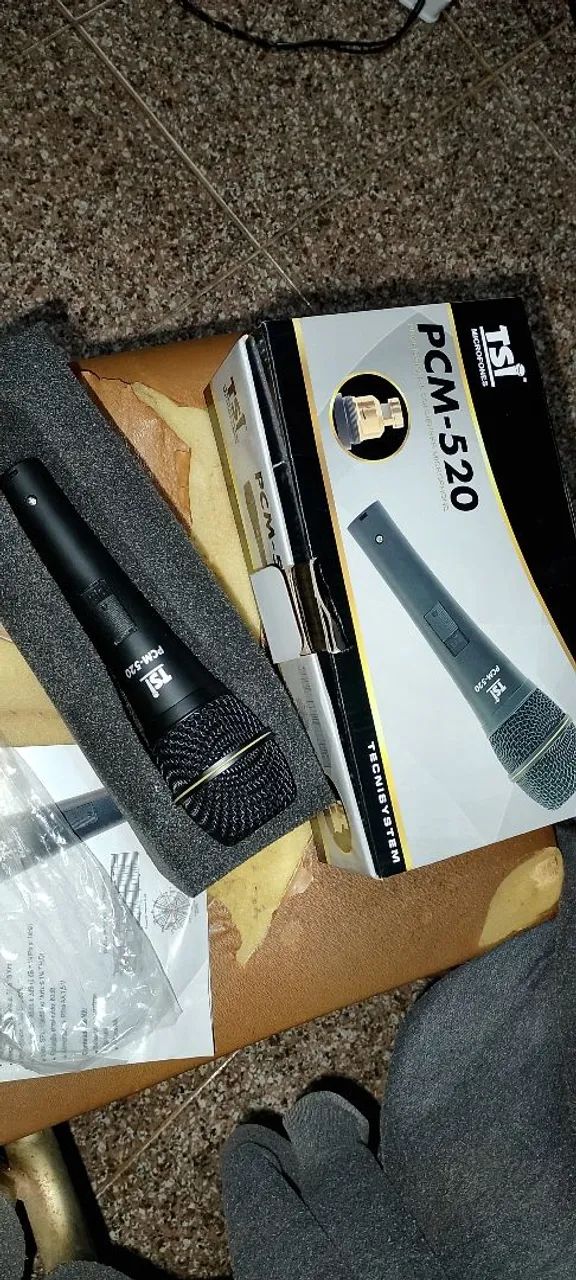 Microfone condensador 64312827335939120